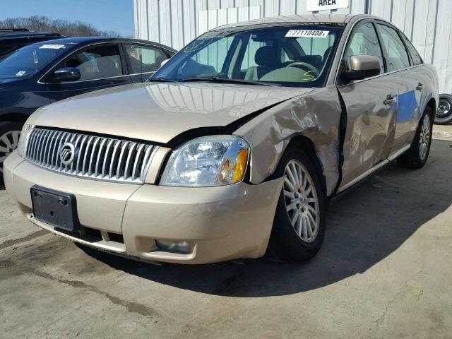 1MEHM42167G607718 - 2007 MERCURY MONTEGO PR TAN photo 2