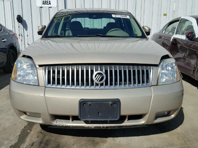 1MEHM42167G607718 - 2007 MERCURY MONTEGO PR TAN photo 9