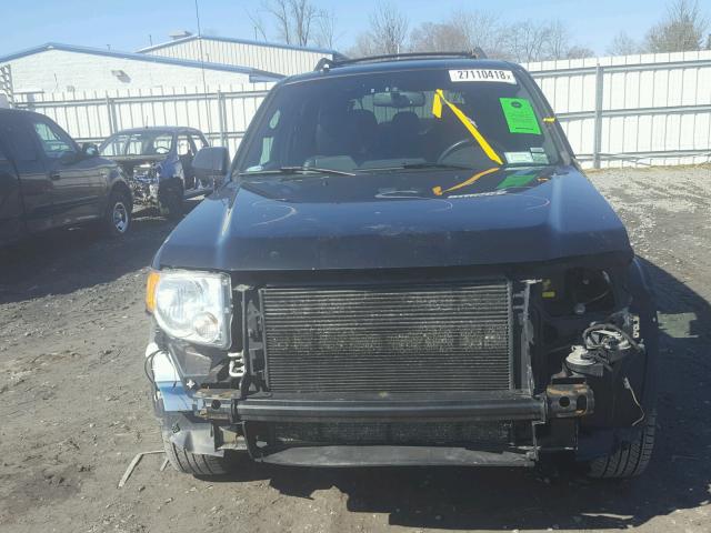 1FMCU9EG3CKC50896 - 2012 FORD ESCAPE LIM BLACK photo 10