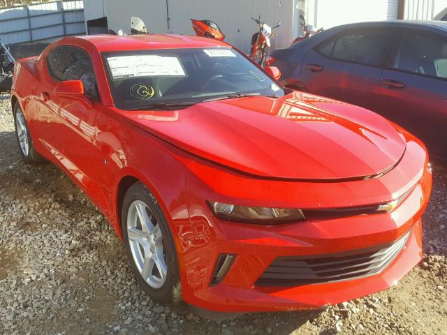 1G1FB1RS5H0132139 - 2017 CHEVROLET CAMARO LT RED photo 1