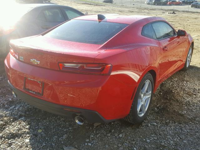 1G1FB1RS5H0132139 - 2017 CHEVROLET CAMARO LT RED photo 4