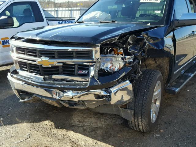 3GCUKSEC5EG342539 - 2014 CHEVROLET SILVERADO BLACK photo 9