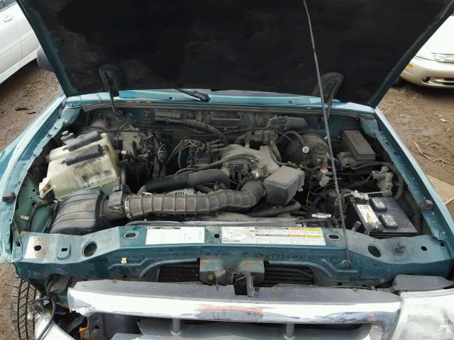 1FTYR14U2WPB62899 - 1998 FORD RANGER SUP GREEN photo 7