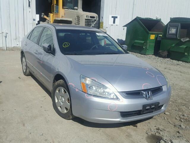 1HGCM56485A046235 - 2005 HONDA ACCORD LX SILVER photo 1