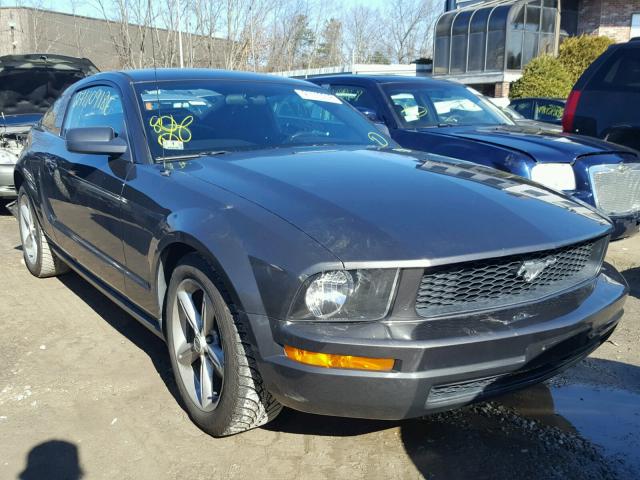 1ZVFT80NX75236872 - 2007 FORD MUSTANG CHARCOAL photo 1