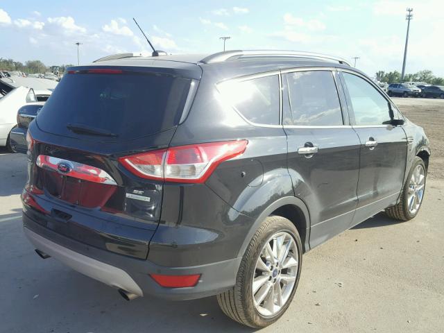 1FMCU0GX4FUB56950 - 2015 FORD ESCAPE SE BLACK photo 4