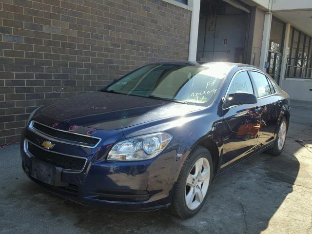 1G1ZA5E1XBF313939 - 2011 CHEVROLET MALIBU LS BLUE photo 2