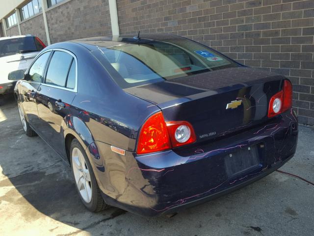 1G1ZA5E1XBF313939 - 2011 CHEVROLET MALIBU LS BLUE photo 3