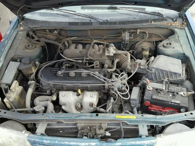 1N4AB41D5TC776513 - 1996 NISSAN SENTRA E GREEN photo 7