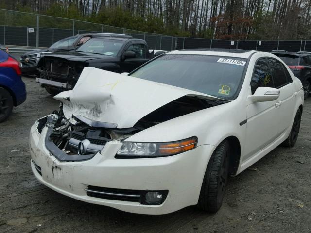 19UUA662X8A003988 - 2008 ACURA TL WHITE photo 2