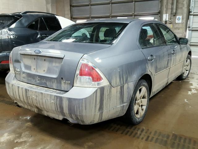 3FAFP07176R135138 - 2006 FORD FUSION SE GRAY photo 4