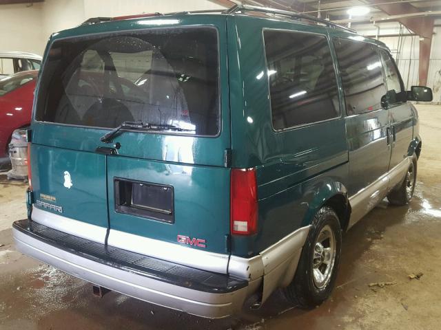 1GKDM19X02B515054 - 2002 GMC SAFARI XT GREEN photo 4