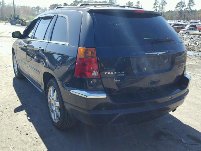 2C8GF784X5R502524 - 2005 CHRYSLER PACIFICA L შავი ფოტო 3