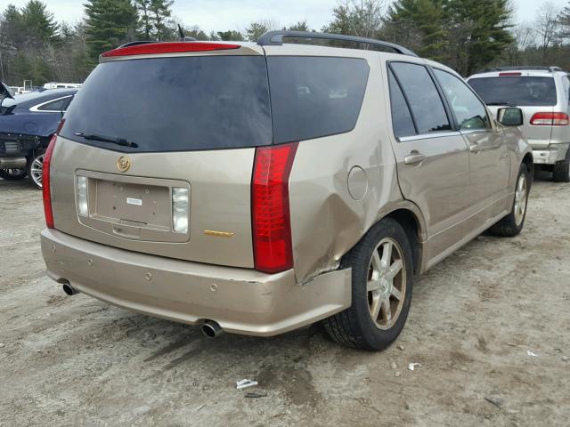 1GYEE637550160931 - 2005 CADILLAC SRX GOLD photo 4