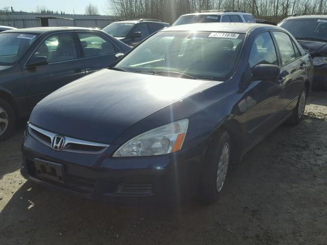 JHMCM56106C002397 - 2006 HONDA ACCORD VAL BLUE photo 2