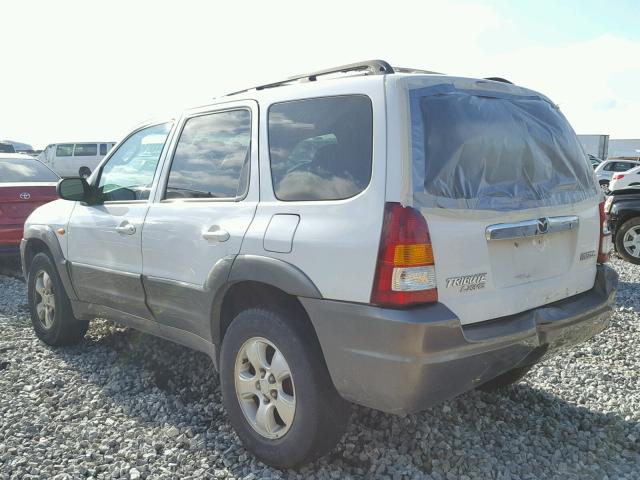 4F2YU09101KM24674 - 2001 MAZDA TRIBUTE LX WHITE photo 3