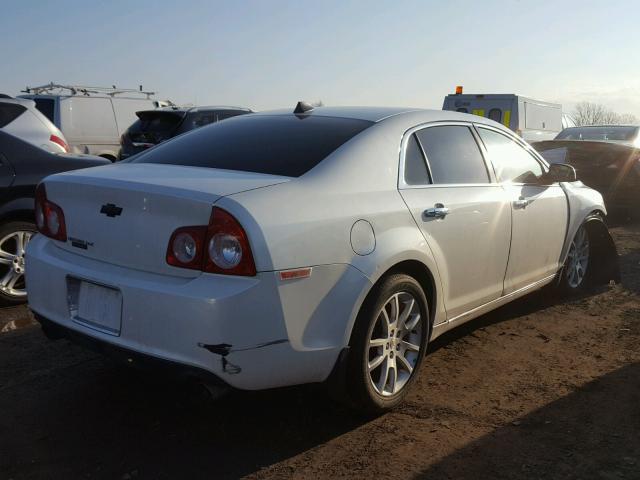 1G1ZG5E77CF198107 - 2012 CHEVROLET MALIBU LTZ Ақ фото 4