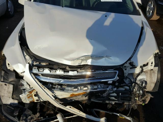 1G1ZG5E77CF198107 - 2012 CHEVROLET MALIBU LTZ Ақ фото 7