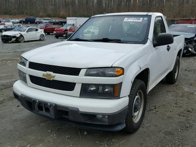 1GCCSBF91C8159267 - 2012 CHEVROLET COLORADO WHITE photo 2