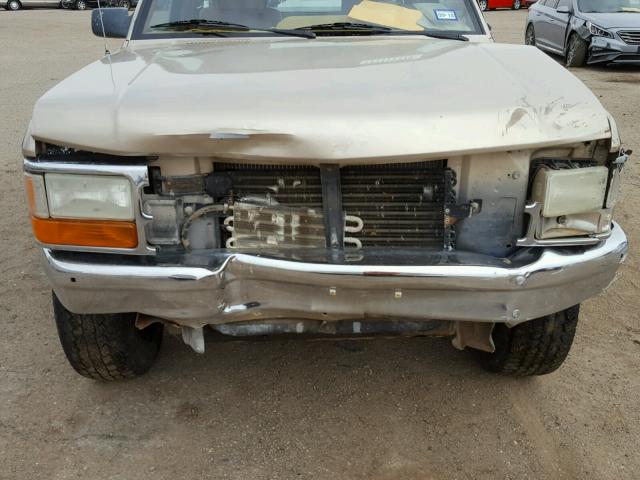 1B7GG23Y1PS180823 - 1993 DODGE DAKOTA GOLD photo 9