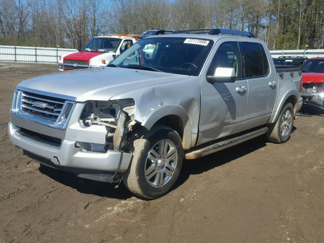 1FMEU3DE5AUF03319 - 2010 FORD EXPLORER S SILVER photo 2