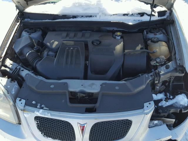 1G2AS18H697150167 - 2009 PONTIAC G5 SILVER photo 7