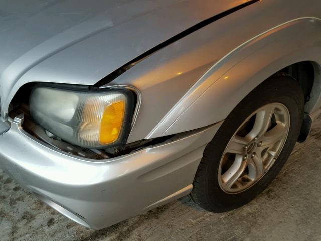 4S4BT61C637103510 - 2003 SUBARU BAJA SILVER photo 9