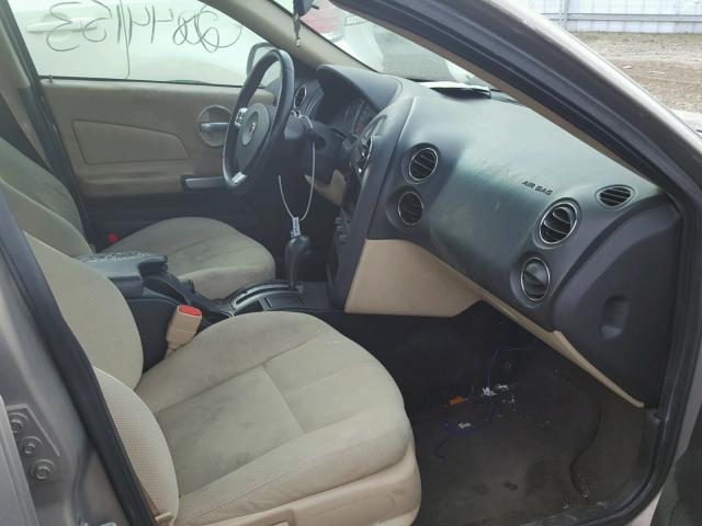 2G2WP552761187347 - 2006 PONTIAC GRAND PRIX TAN photo 5