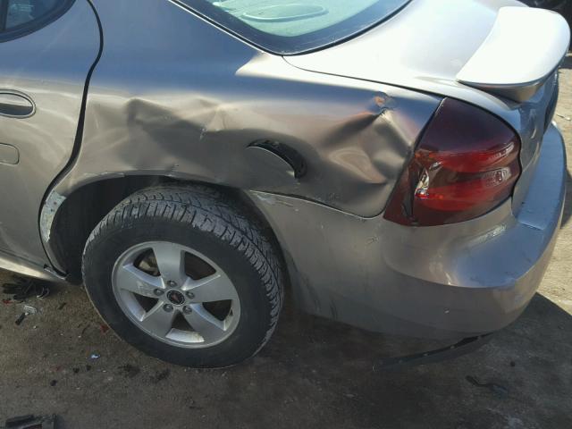2G2WP552761187347 - 2006 PONTIAC GRAND PRIX TAN photo 9