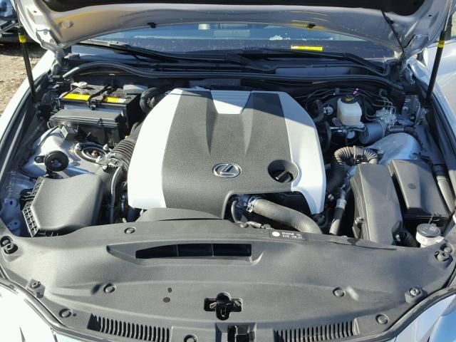 JTHBE1D28F5017442 - 2015 LEXUS IS 350 SILVER photo 7