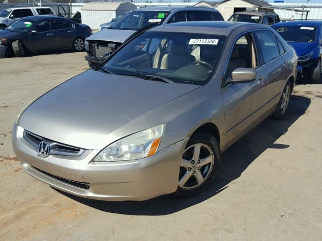 1HGCM56874A038385 - 2004 HONDA ACCORD EX GOLD photo 2