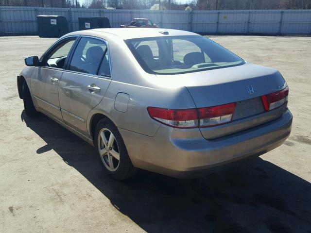 1HGCM56874A038385 - 2004 HONDA ACCORD EX GOLD photo 3