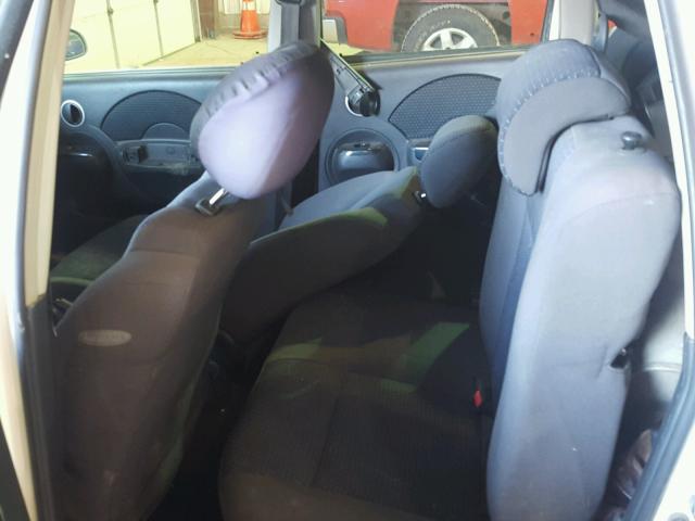 KL1TD66627B781531 - 2007 CHEVROLET AVEO BASE Beyaz fotoğraf 6