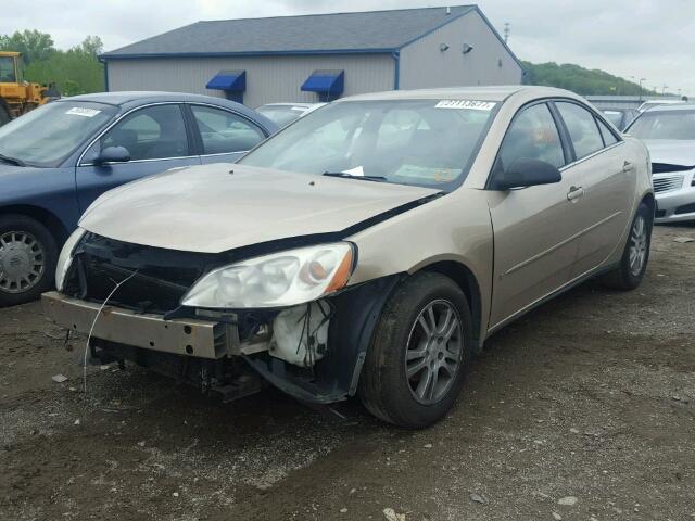 1G2ZG558064136407 - 2006 PONTIAC G6 SE1 GOLD photo 2