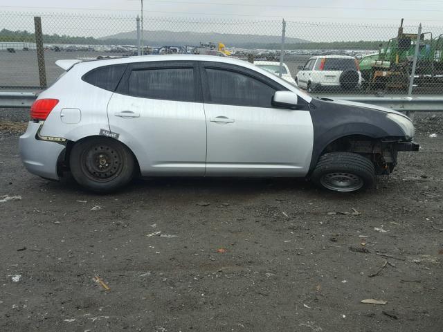 JN8AS58V18W139014 - 2008 NISSAN ROGUE S SILVER photo 9