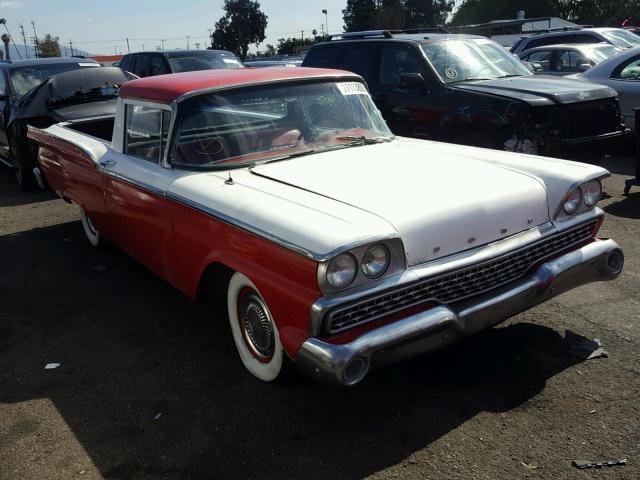 0000000C9RF165450 - 1959 FORD RANCHERO TWO TONE photo 1