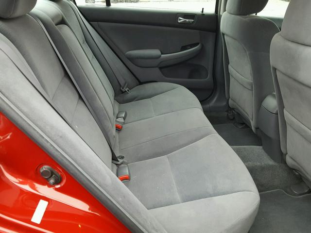 1HGCM56397A102726 - 2007 HONDA ACCORD SE RED photo 6