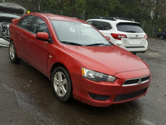 JA3AU26U98U042488 - 2008 MITSUBISHI LANCER ES RED photo 1