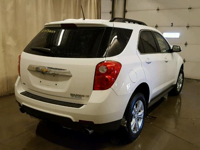 2GNFLEE39D6363824 - 2013 CHEVROLET EQUINOX LT WHITE photo 4