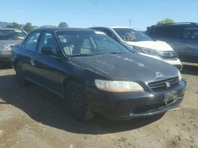 1HGCG6558YA151059 - 2000 HONDA ACCORD LX BLACK photo 1