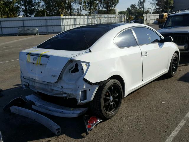 JTKDE167180272493 - 2008 SCION TC WHITE photo 4