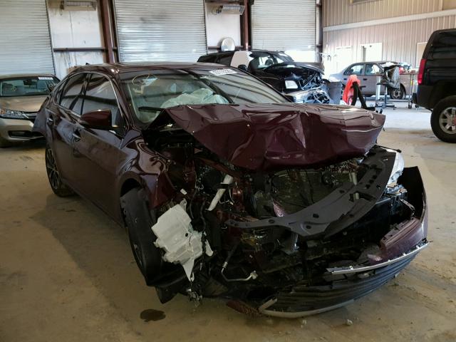 4T1BK1EB6GU197113 - 2016 TOYOTA AVALON XLE RED photo 1