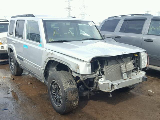 1J8HH48K38C105420 - 2008 JEEP COMMANDER ვერცხლისფერი ფოტო 1