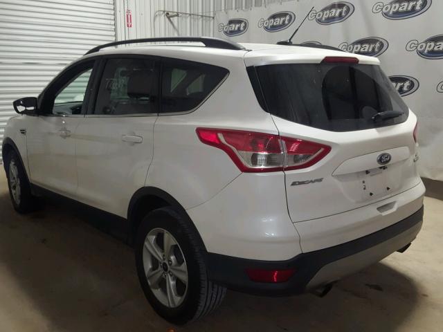 1FMCU0GXXEUE33616 - 2014 FORD ESCAPE SE WHITE photo 3