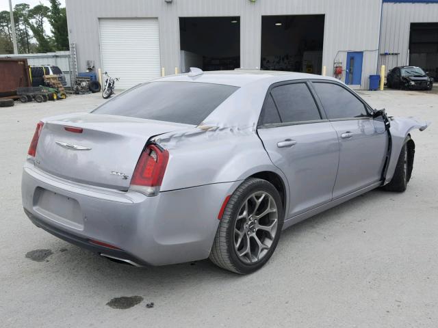 2C3CCABG7GH287321 - 2016 CHRYSLER 300 S GRAY photo 4