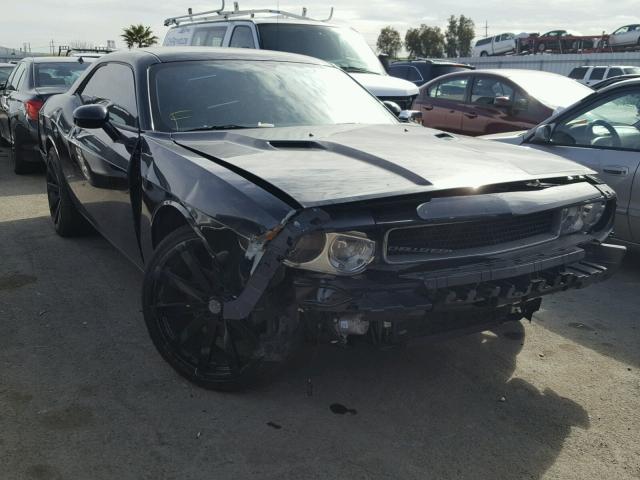 2C3CDYAGXCH118184 - 2012 DODGE CHALLENGER BLACK photo 1