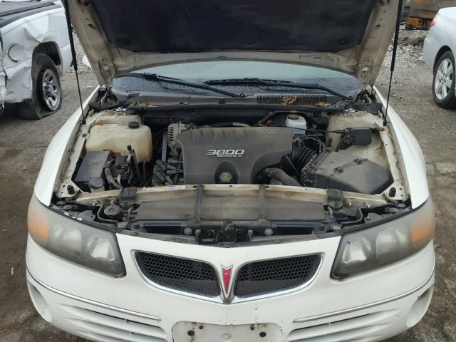 1G2HX54K114237781 - 2001 PONTIAC BONNEVILLE WHITE photo 7