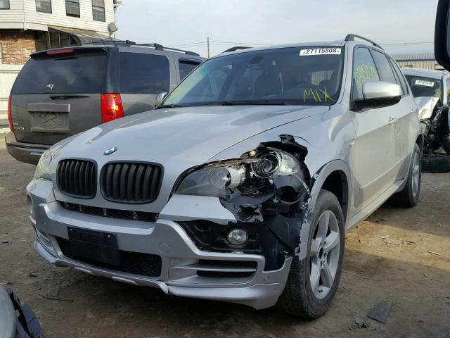 5UXFE435X7L018216 - 2007 BMW X5 3.0I SILVER photo 2