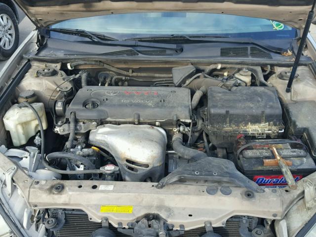 4T1BE32K94U367922 - 2004 TOYOTA CAMRY LE TAN photo 7