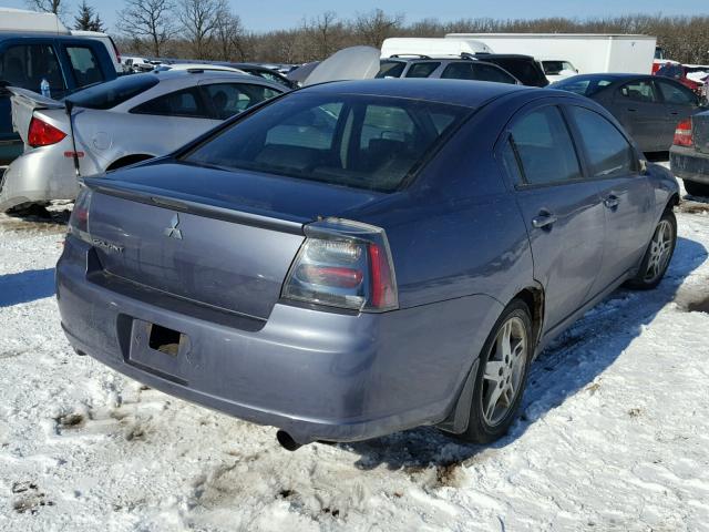 4A3AB36F87E062588 - 2007 MITSUBISHI GALANT ES BLUE photo 4